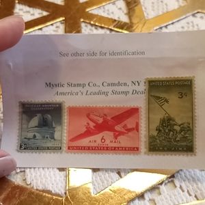 3vintage stamp memorabilia bundle